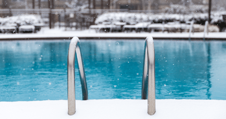 winter pool maintenance